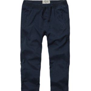 Brand New Mens Slim Fit Low-rise Sporty On-trend Twill Jogger Pants Navy 40022